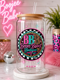 Completed 16oz Glass Tumbler
