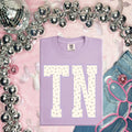 TN Purple Floral Tee (Ships By 8/14)