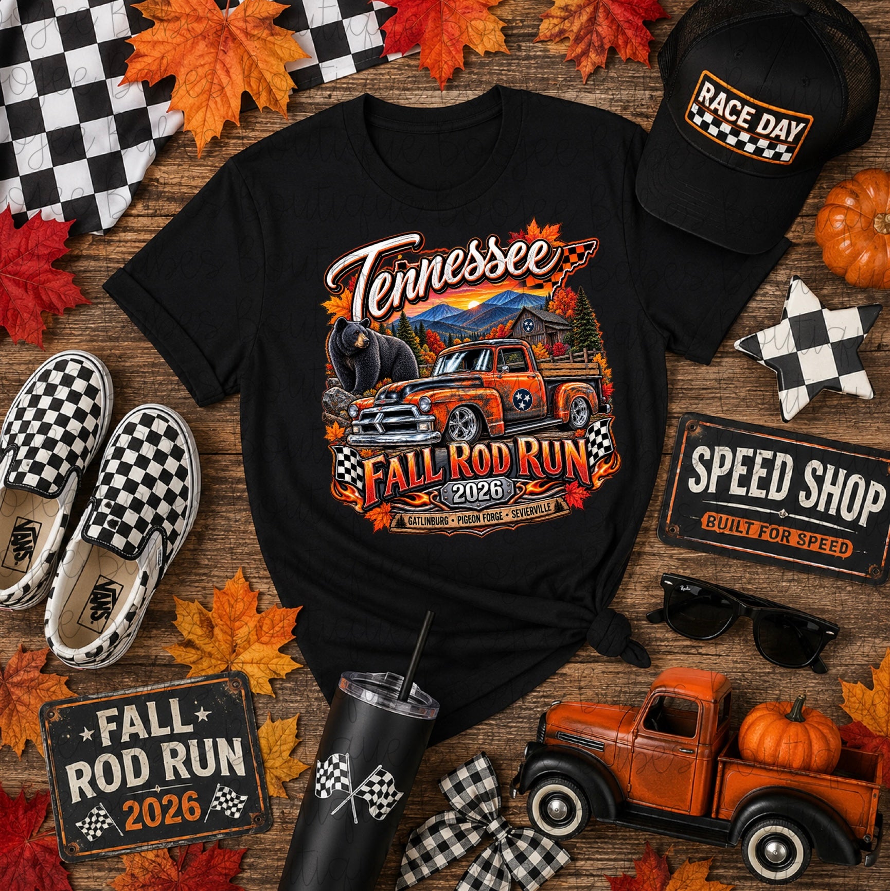 Fall Rod Run Tee | Sweatshirt