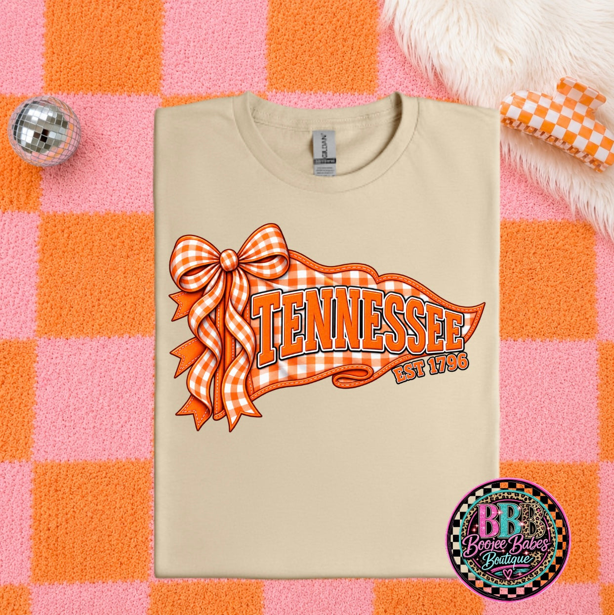 Preppy Tennessee Flag Tee | Sweatshirt